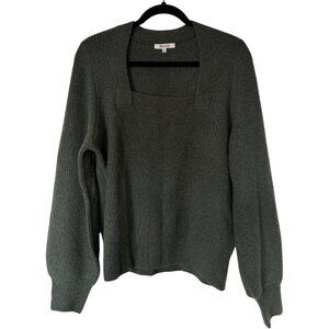Madewell | Melwood Square-Neck Pullover Sweater - Size L